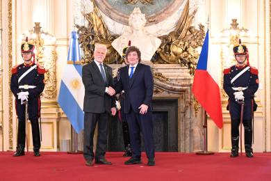 Argentina ČR kuriozity Pavel prezident
