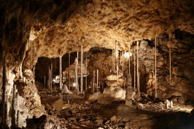 Vědci datovali další pravěké kresby z Kateřinské jeskyně staré 5200 až 6500 let