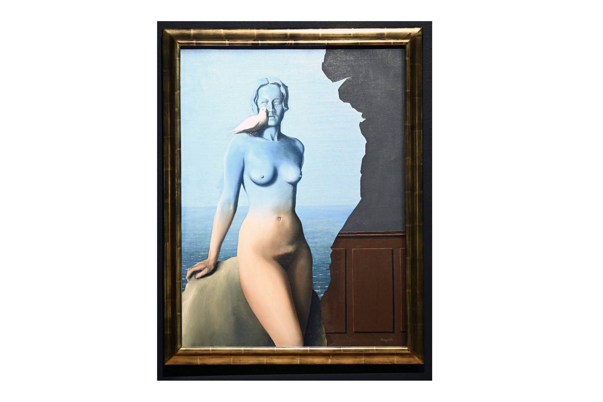 V Paříži se bude dražit obraz Černá magie belgického surrealisty Magritta