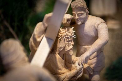 Jediný pašijový betlém v ČR v Bechyni zahrnuje více než dvě stovky postav