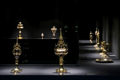 Český prezident Pavel otevřel v Drážďanech výstavu svatovítského pokladu