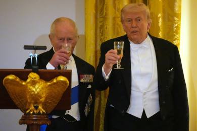 USA Británie monarchie Trump diplomacie