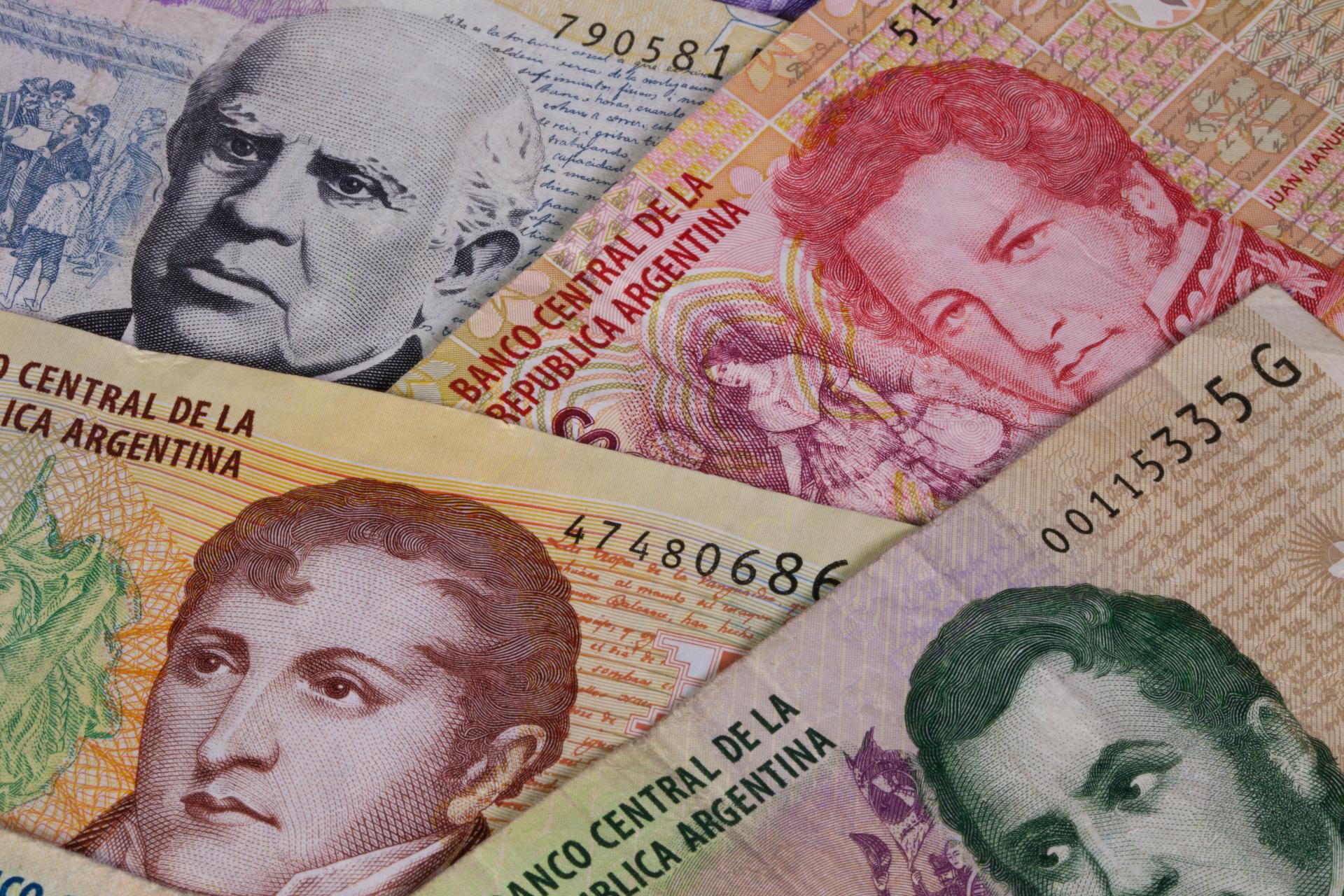  Argentina hospodářství finance měna 