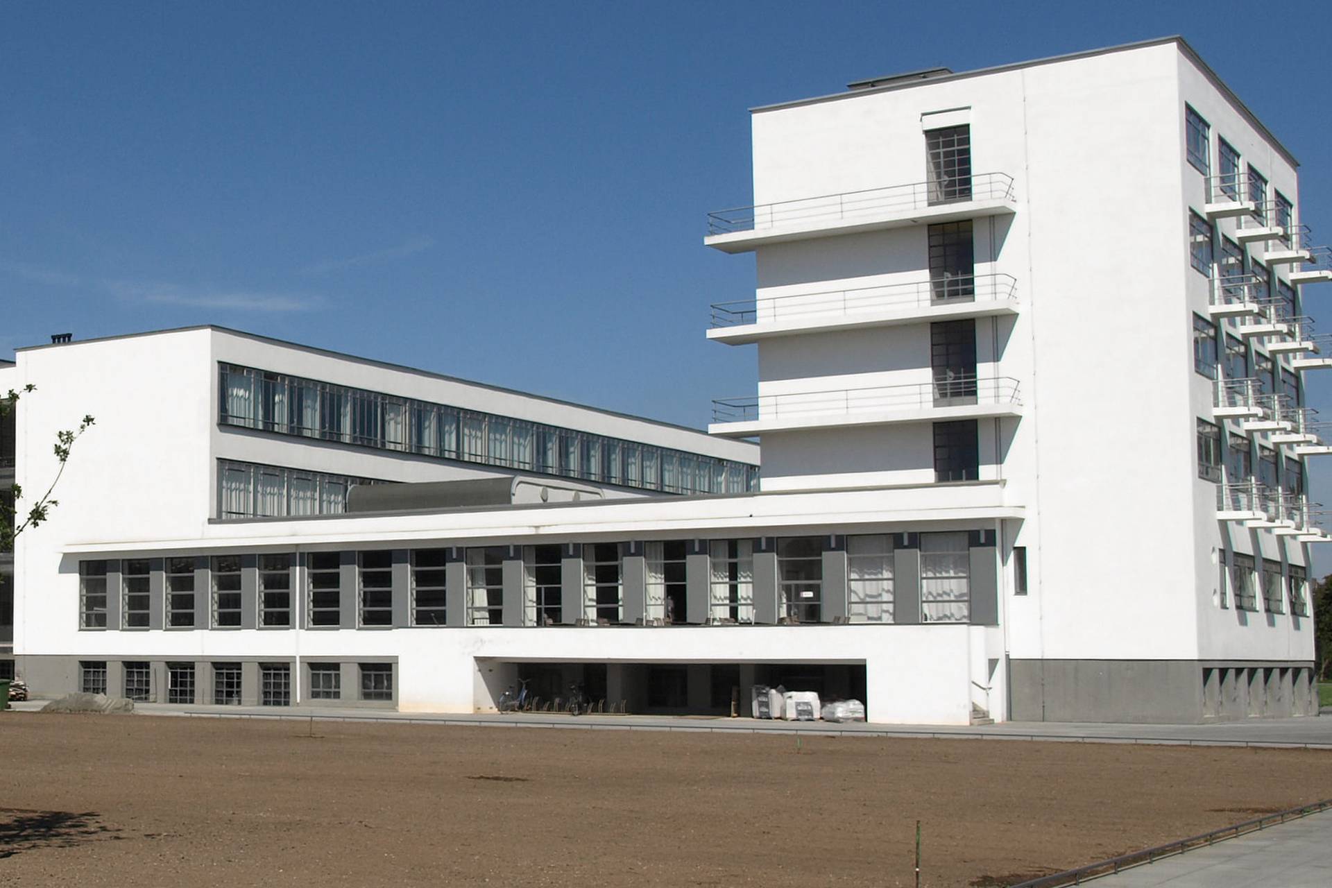  Německo architektura památky Bauhaus 