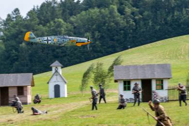 Králíky hostily Cihelnu, vojenská akce připomněla finský odpor proti SSSR