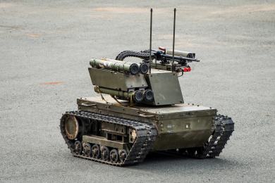 RFE/RL: Rusko i Ukrajina jsou zřejmě na pokraji nasazení pozemních dronů