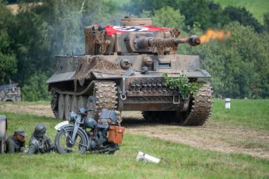 ČR zábava armáda historie Králíky