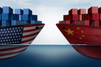 USA clo burzy obchod Trump akcie