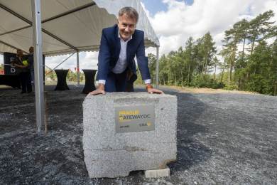 České Radiokomunikace zahájily na Zbraslavi stavbu velkého datového centra