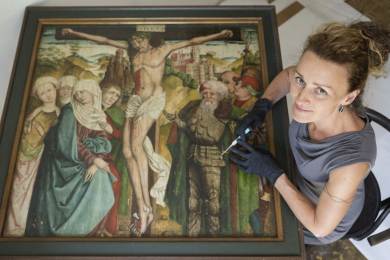 Alšova jihočeská galerie restauruje Doudlebskou archu z 15. století