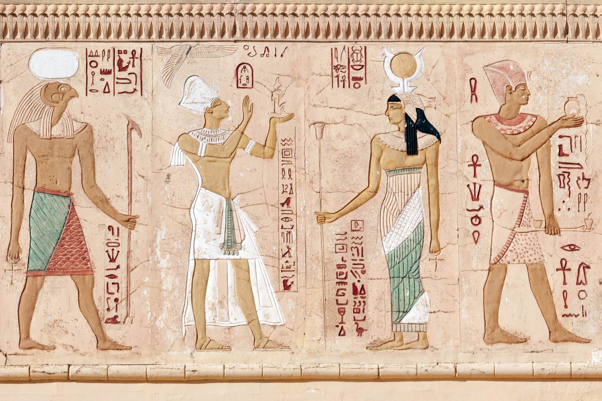  Británie Egypt archeologie 