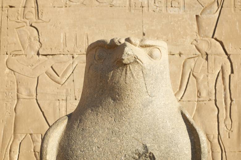 V Abú Zabí prodávají 2600 let starou mumii sokola ze starého Egypta