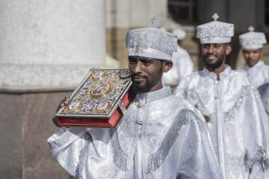 AP: Etiopané si navzdory přírodním katastrofám a konfliktům užívají Vánoce