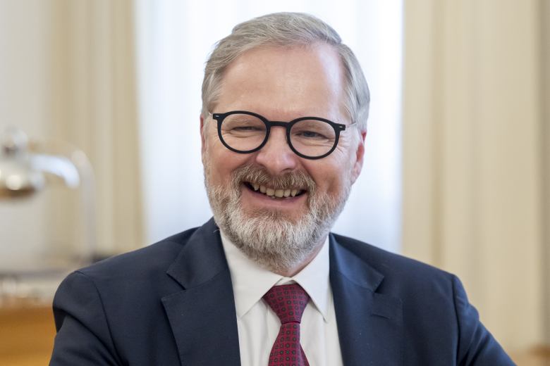 Rozhovor ČTK s premiérem v demisi Petrem Fialou (ODS)