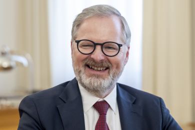 Rozhovor ČTK s premiérem v demisi Petrem Fialou (ODS)