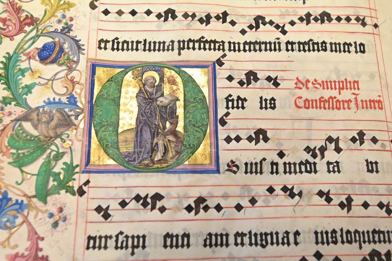 Olomoucká knihovna vystaví Graduál loucký, vzácný rukopis z roku 1499