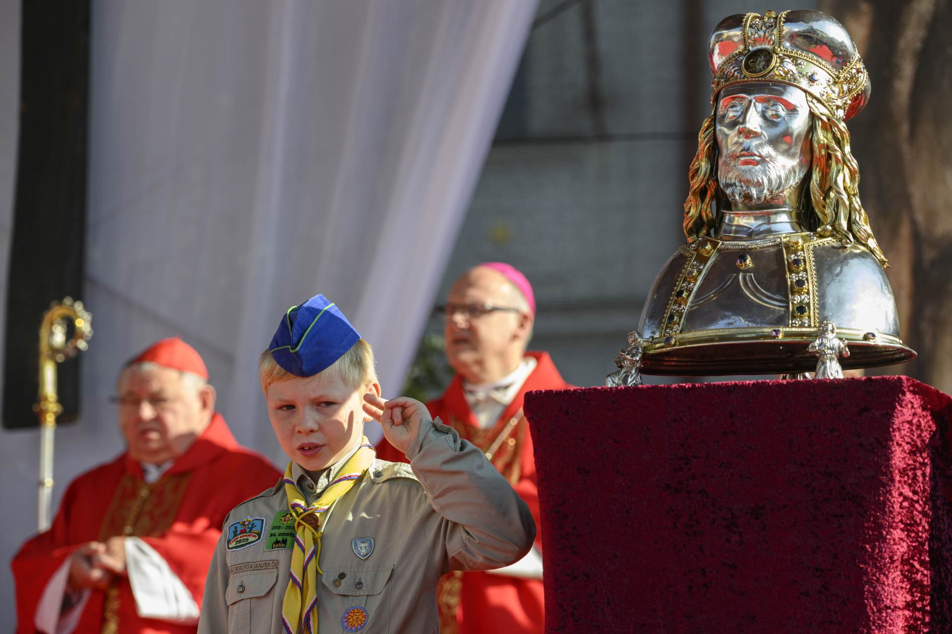 Poutní mše ve Staré Boleslavi uctila i oběti druhé světové války