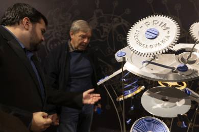 První československé hodinky slaví 70 let výstavou v Národním technickém muzeu