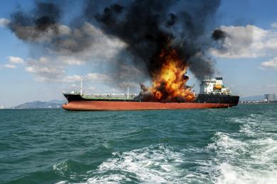 Kazachstán Rusko Ukrajina boje doprava ropa lodní