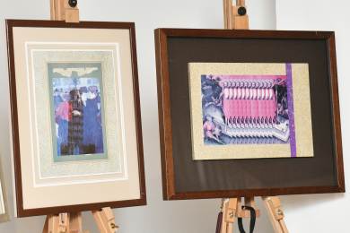 Galerie v Plzni dostala darem 66 koláží světově uznávaného výtvarníka Koláře