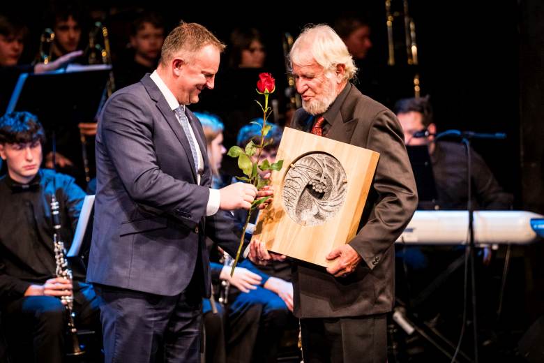 Medaili Kraje Vysočina získal i Josef Zimovčák, zakladatel akce Na kole dětem