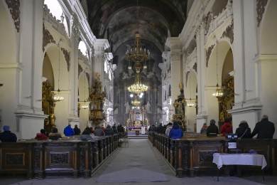 V jihlavském kostele sv. Ignáce obnoví restaurátoři malby včetně stropní fresky