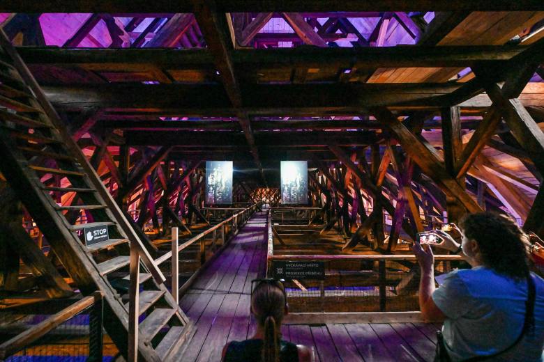 Historii kostela svatého Jakuba v centru Brna představí nová expozice v krovech Historii kostela svatého Jakuba v centru Brna představí nová expozice v krovech