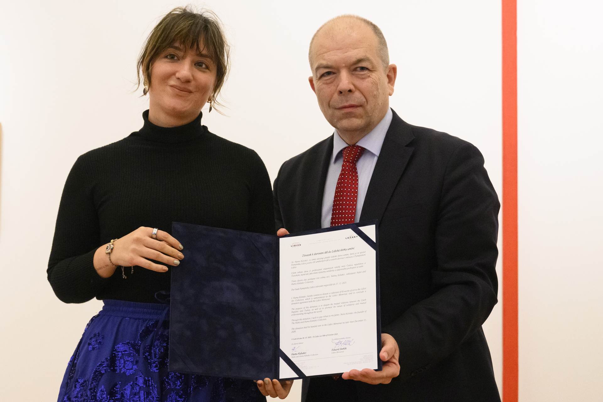 Lidickou sbírku umění rozšířilo 65 darovaných děl, výstava bude příští rok