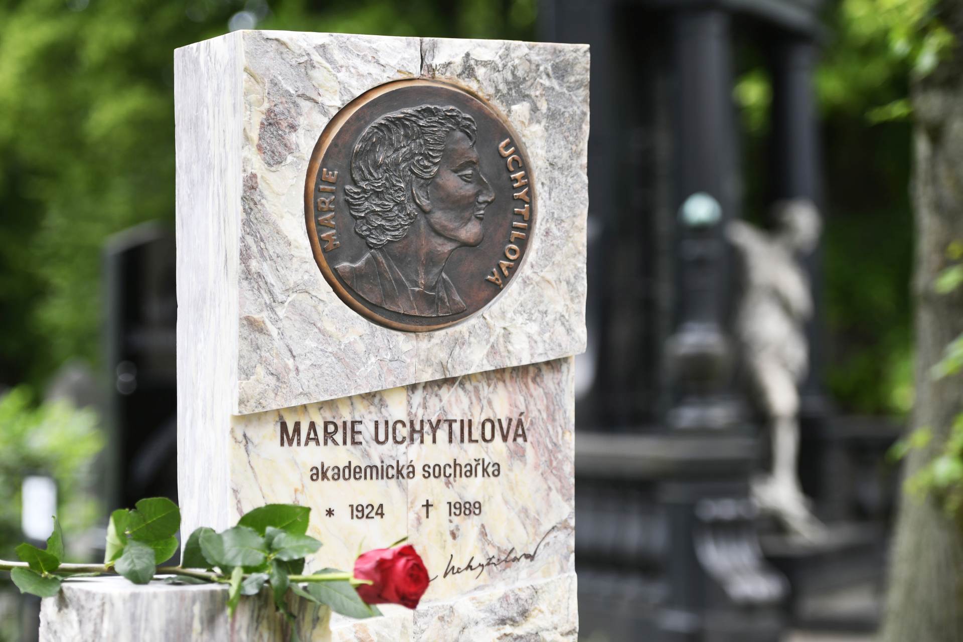  ČR výtvarné správa pietní Uchytilová Plzeň 