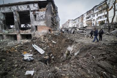 NYT: 'Charkov je nezlomný'. Bombardované město navzdory strachu žije
