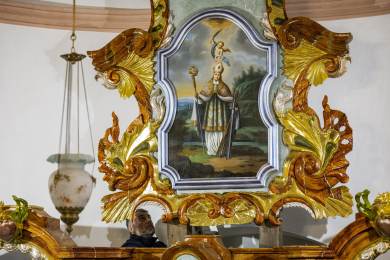 Do barokní kaple v Huti na Jablonecku se vrátil zrestaurovaný obraz sv. Vojtěcha