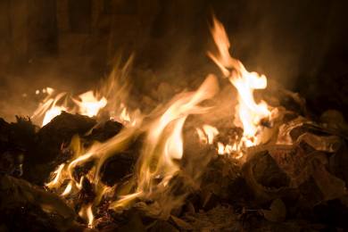 Británie archeologie oheň