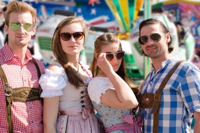 Německo zábava pivo Oktoberfest