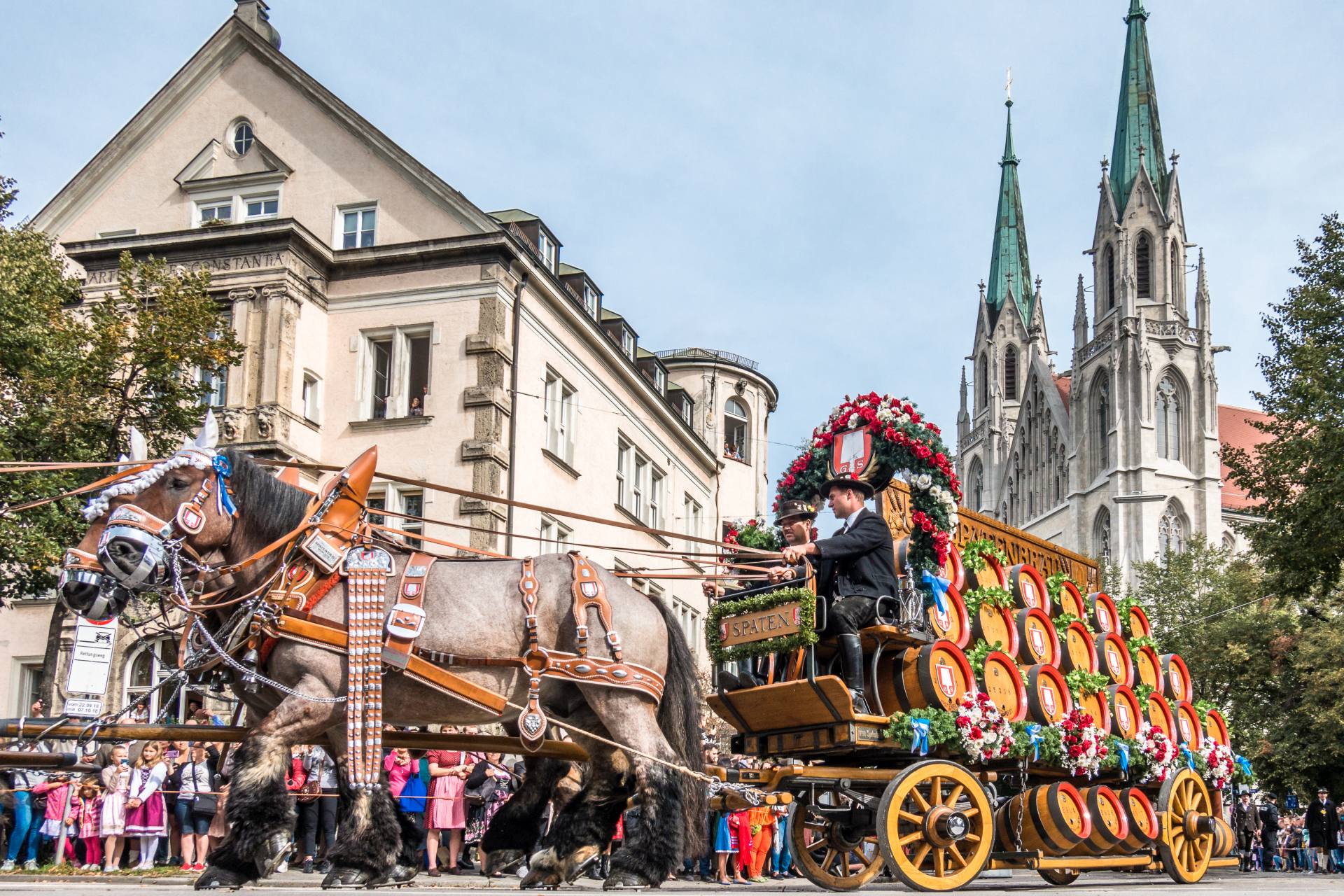  Německo zábava pivo Oktoberfest 