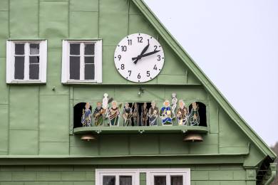 Dům s orlojem v České Kamenici na Děčínsku se stal zapsanou památkou