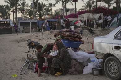Palestinci žijí v Gaze v nepřijatelných podmínkách, řekl papež Lev XIV.