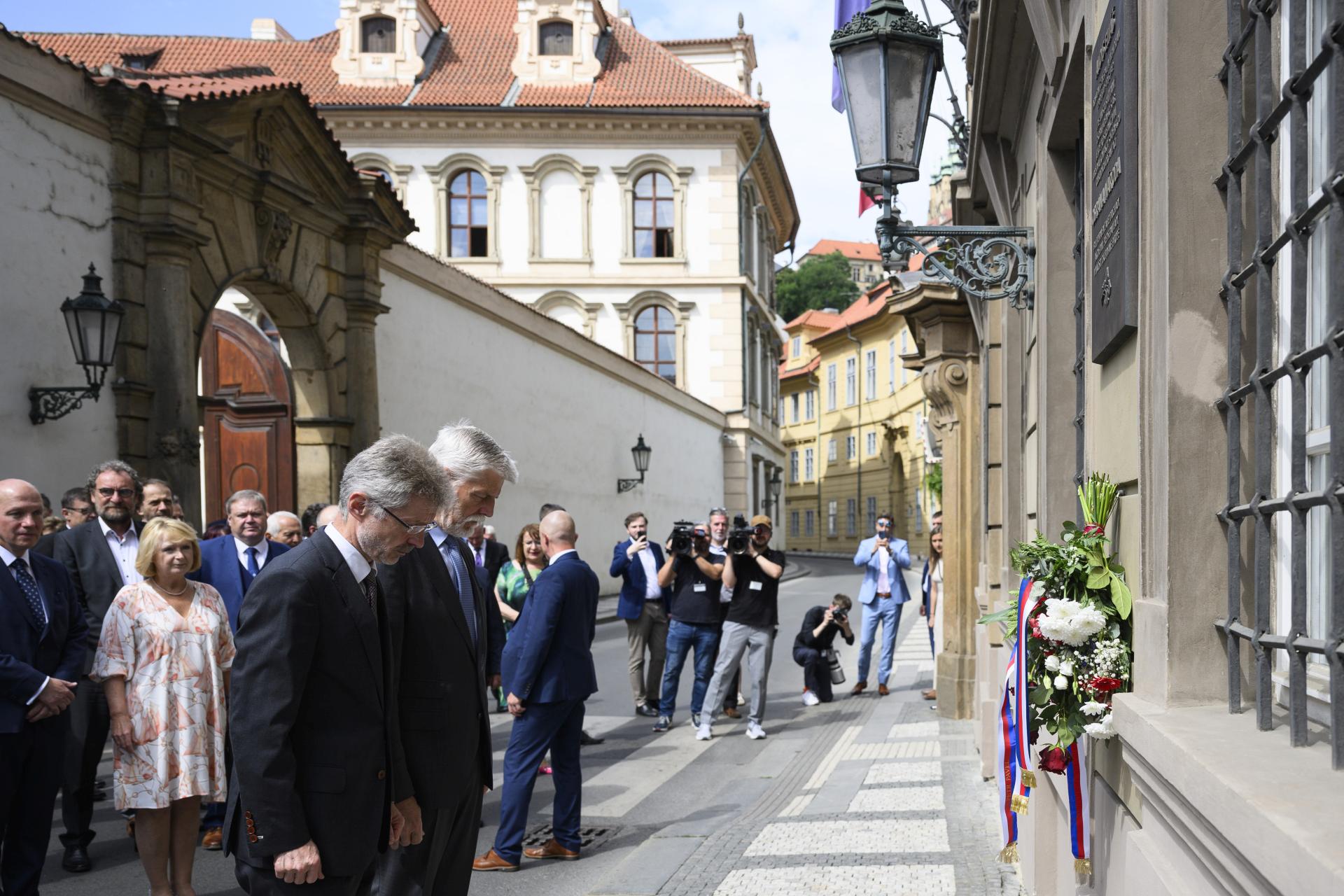  ČR historie senát Pavel Eliáš pietní 