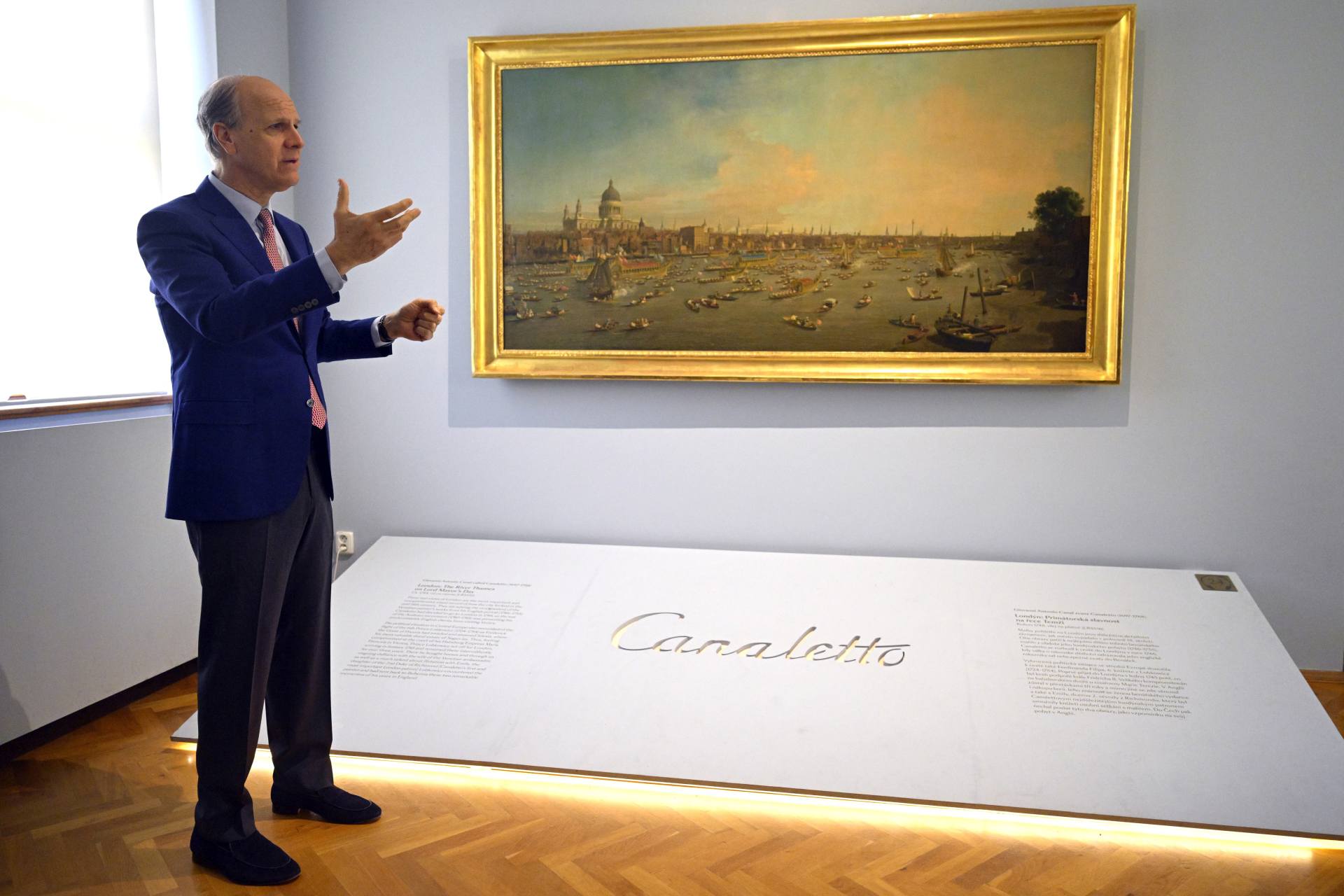 Canalettův Londýn z lobkovických sbírek vystaví vídeňské kunsthistorické muzeum