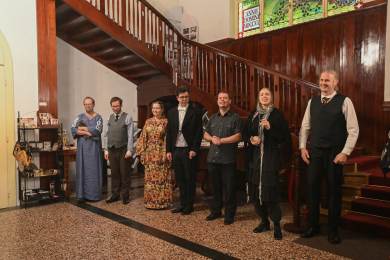 Secesní vila Primavesi se během divadelní hry vrátila do doby původních majitelů