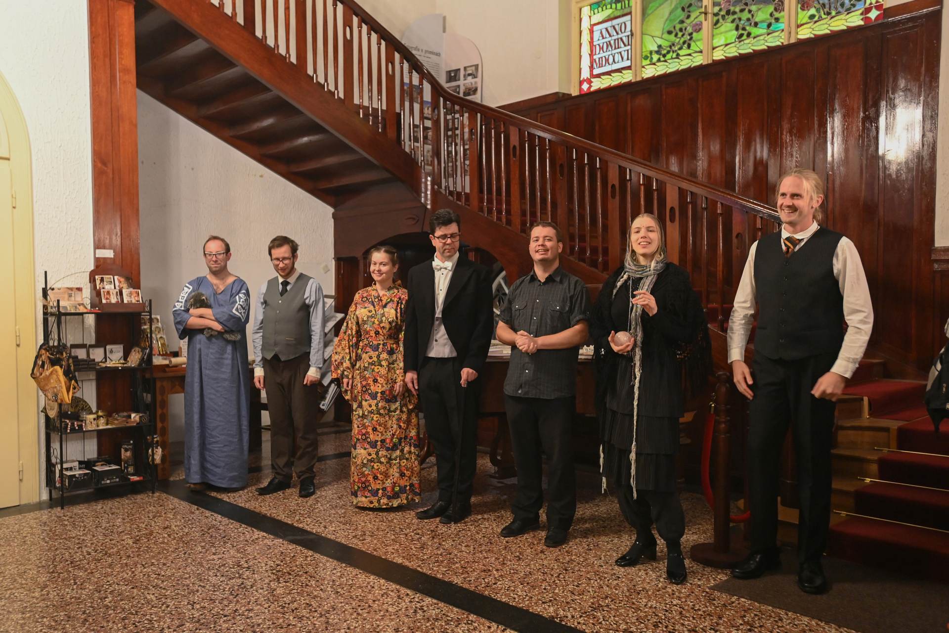 Secesní vila Primavesi se během divadelní hry vrátila do doby původních majitelů