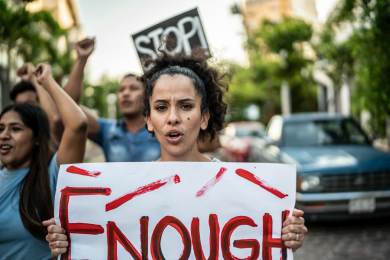 Peru Madagaskar Nepál demonstrace