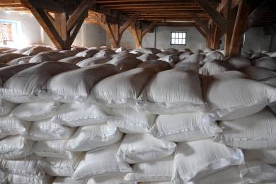 Ukrajina poslala 500 tun mouky ve své první dodávce potravinové pomoci Sýrii