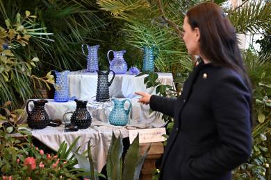 Výstavu rozkvetlých kamélií v Kroměříži letos doplní ručně vyráběné sklo