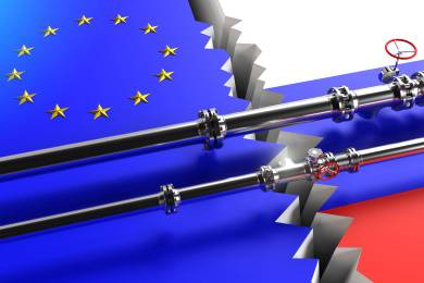 Ukrajina Rusko EU plyn obchod diplomacie