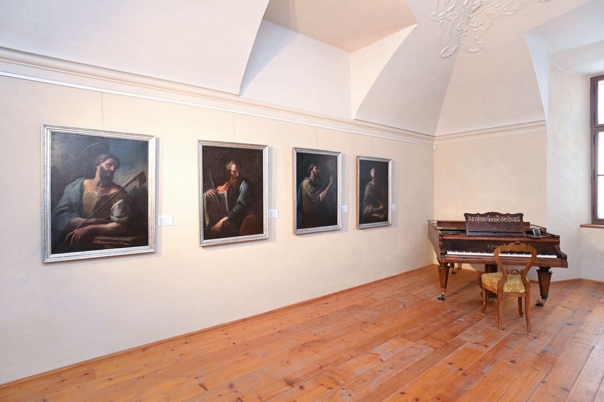 Šternberský klášter hostí výstavu barokního mistra Josefa Ignáce Sadlera