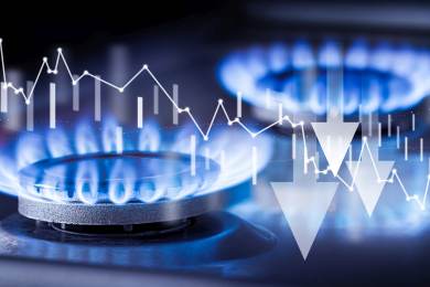 Cena plynu pro evropský trh poprvé od loňského května klesla pod 30 eur za MWh