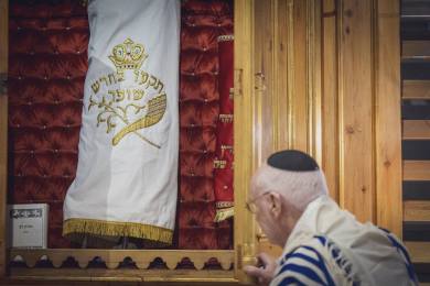 V liberecké synagoze je nově svitek tóry, který přečkal druhou světovou válku