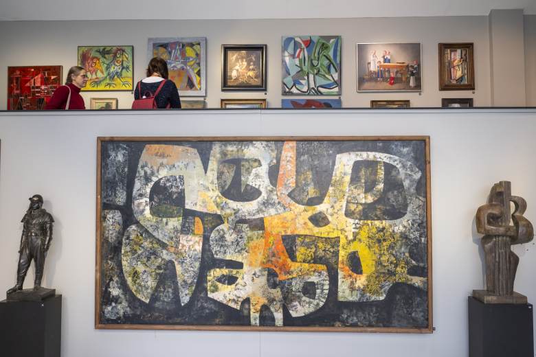 Arthouse Hejtmánek bude dražit část sbírek Ivana Steigera, začala výstava