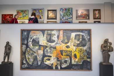 Arthouse Hejtmánek bude dražit část sbírek Ivana Steigera, začala výstava