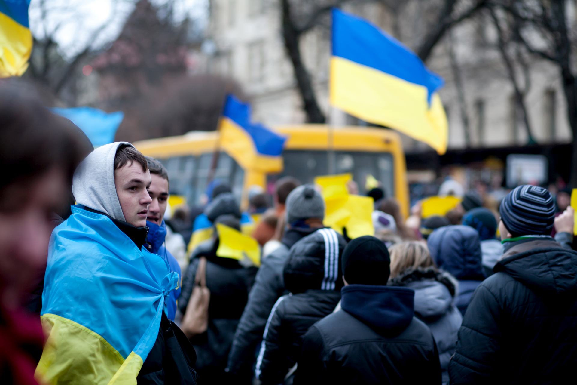  Ukrajina Rusko boje demografie společnost 